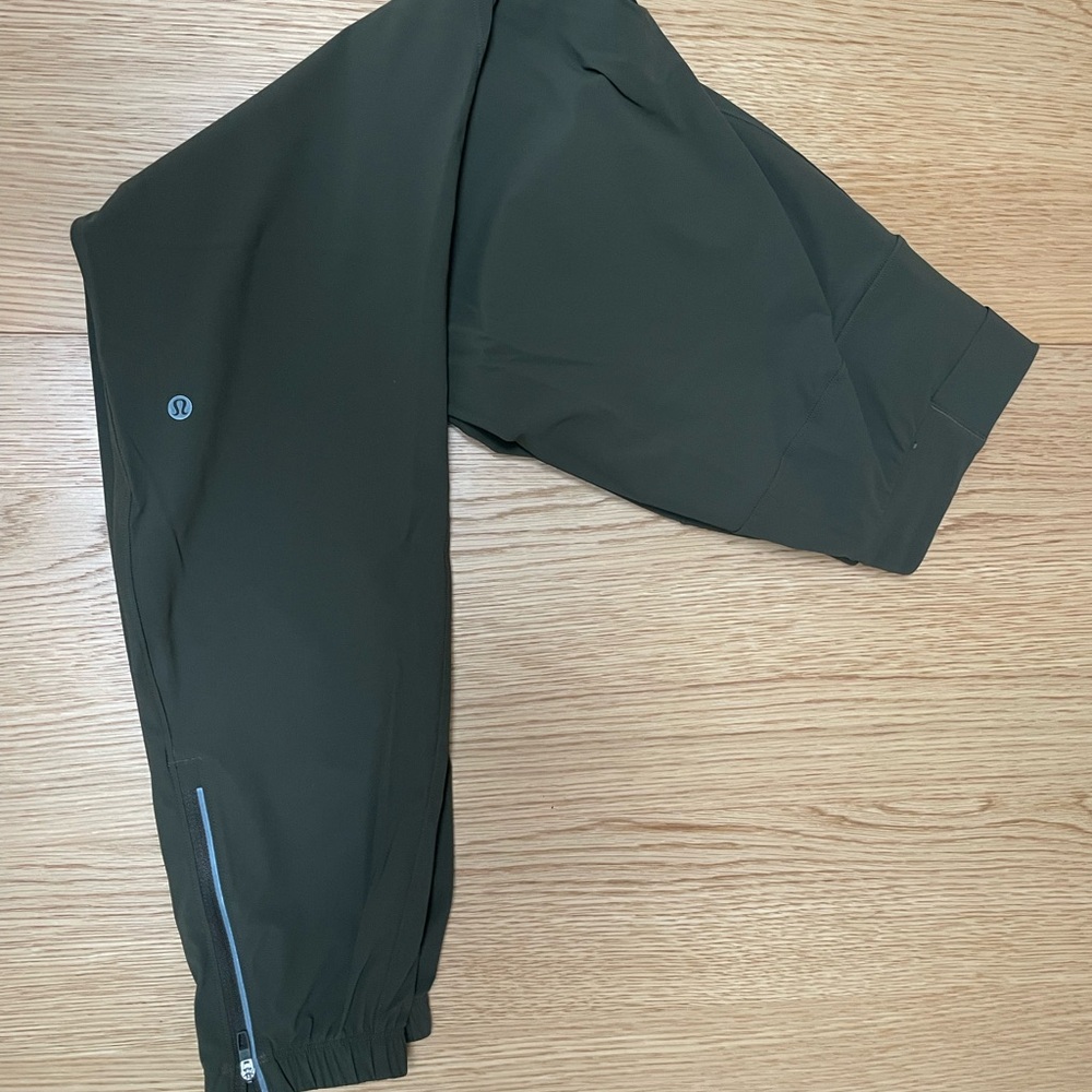 Lululemon Athletica Pace Breaker Olive Green Joggers